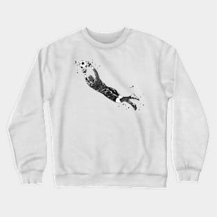 Male Soccer Player Crewneck Sweatshirt